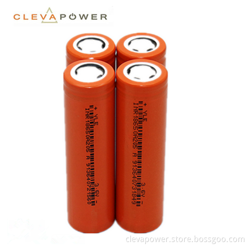 3.6V 18650 rechargeable li-ion battery for led lightings
